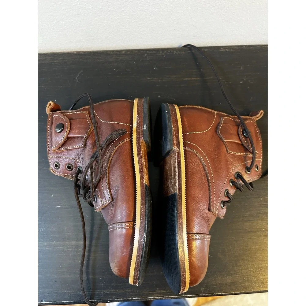 Mikoleon Heirloom Classic Leather Boots Luxe Tan Size Youth Euro 26 US‎ 9.5